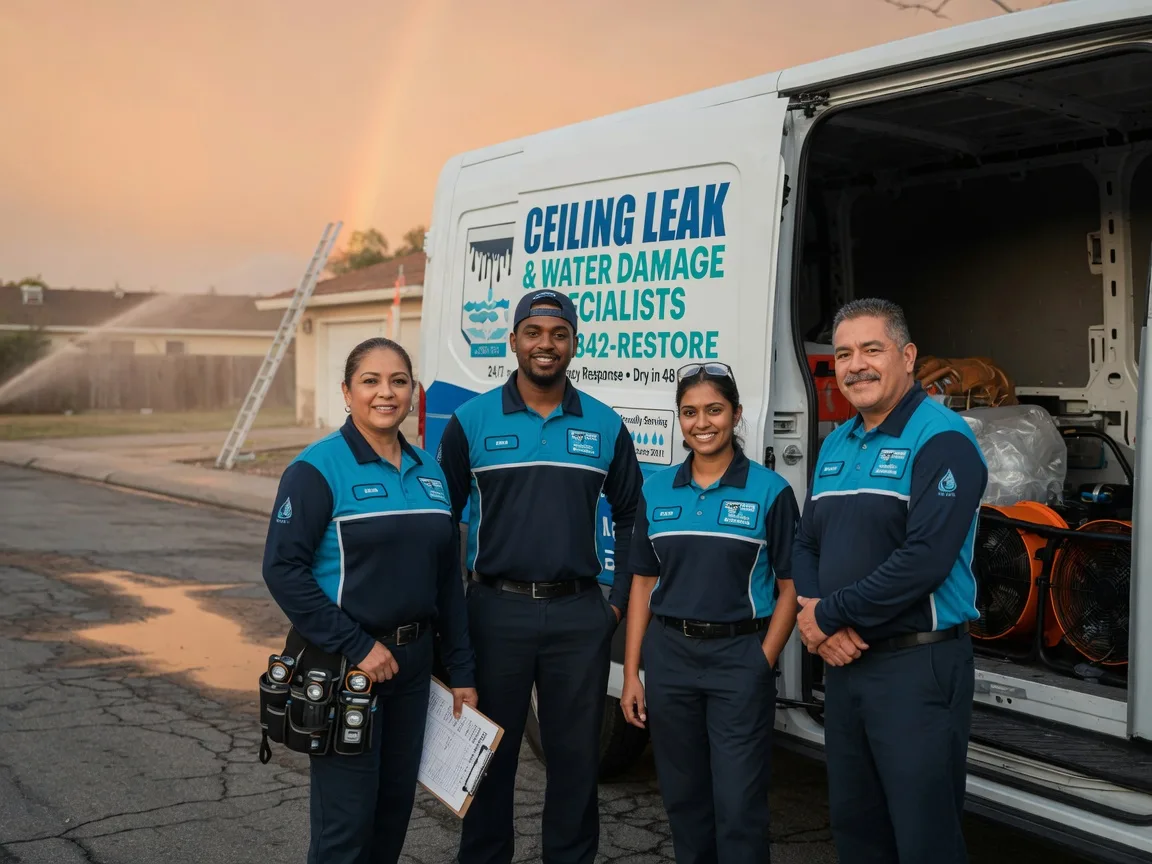 Ceiling Leak Cleanup company in Shanksville, PA